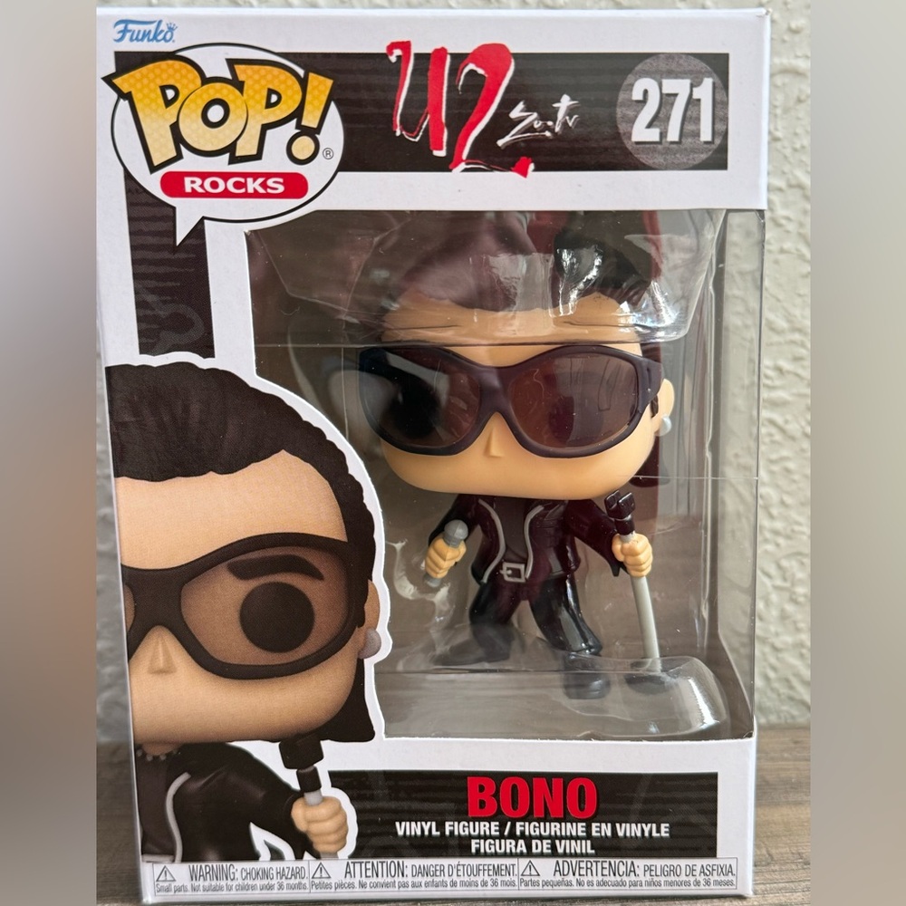 Funko Pop U2 Bono
